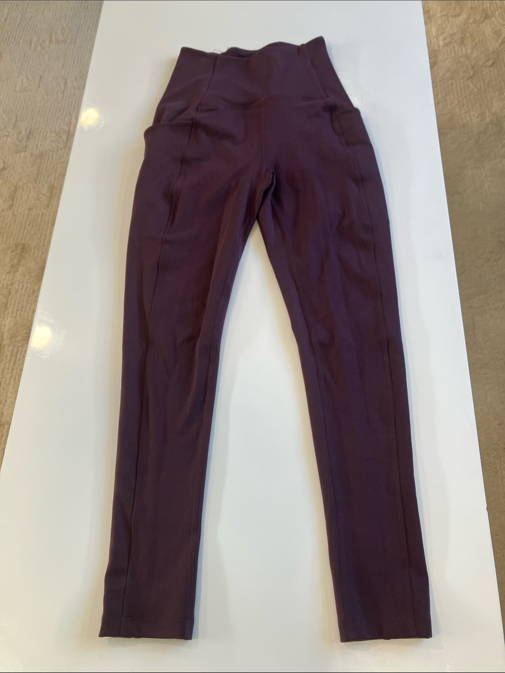 Beyond Yoga High-Rise Plum/Deep Purple Leggings